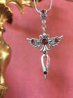 Archangel Uriel, Angel wings pendant, Angel jewelry,gift for her,FREE SHIPPING