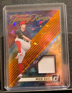 Maglia Mick Abel 2024 Donruss Prospect Kings arancione ghiaccio - Phillies - Foto 1 di 2