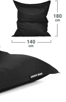 Riesen Sitzsack XXL Outdoor Sitzkissen Sessel Beanbag 180x140 Liege Sitz Kissen - Bild 1 von 3