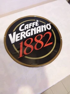 INSEGNA SMALTATA CAFFE' VERGNANO 1882 - Foto 1 di 7