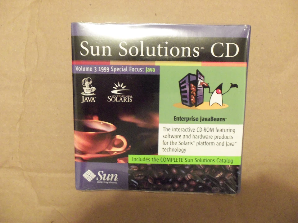 Sun Microsystems SUN SOLUTIONS CD volume 3 1999 Special Focus: Java - Image 1 of 2