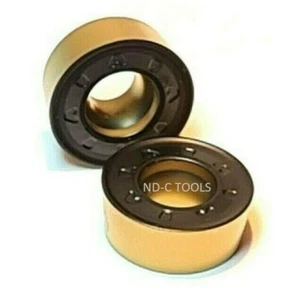 10x RCMT 0602M0-ND300 P25 Wendeplaten für Stahl - Picture 1 of 2