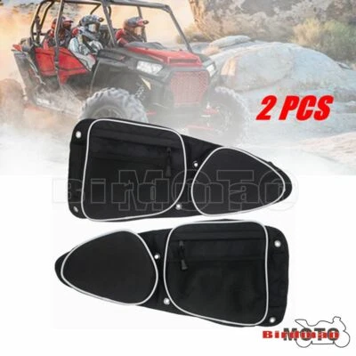 UTV Side Door Storage Bags W/ Knee Pad L&R For Polaris RZR XP 4 1000 Turbo S 900 - Bild 1 von 4