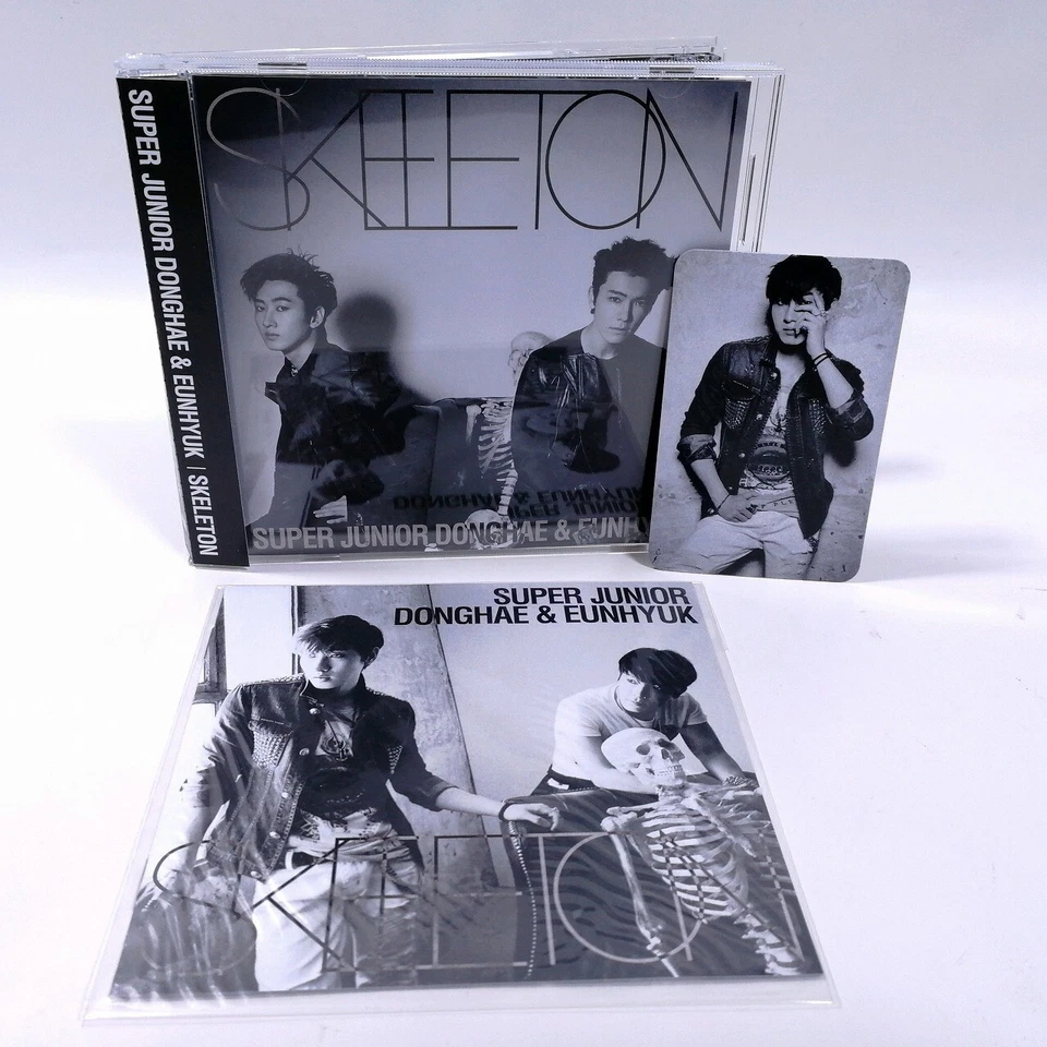 CD SUPER JUNIOR D&E SKELETON Japan E.L.F Limited Edition with Eunhyuk Photocard - Imagem 1 de 4