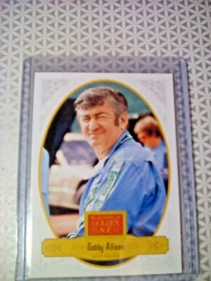 2012  BOBBY ALLISON GOLDEN AGE PANINI WHITE BORDER #/58  112 SP   WH1+ - Image 1 of 2