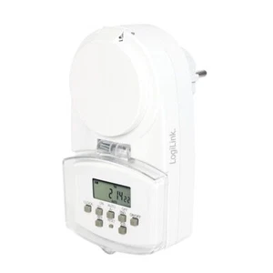 Zeitschaltuhr Steckdose Außen digital Outdoor Timer programmierbar  IP44 1800W - Bild 1 von 7
