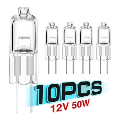 Lamp Warm White Halogen G4 LED 10 Pack JC Bi-Pin 2900K Bulbs Home Lighting 12V - Image 1 of 4