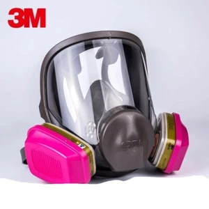 3M 6900 VOLLGESICHT PPE ATMUNGSMASKE & 2-60926 MULTIGAS DAMPFKARTUSCHE GROSS - Bild 1 von 3