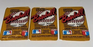 3 - 1987 Donruss LEAF Baseball Wax PACKS Barry Bonds Bo Jackson Greg Maddux RC? - Picture 1 of 6