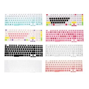 Keyboard Cover Waterproof Silicone Thin Universal for ASUS Fa706Iu Notebook - Picture 1 of 22