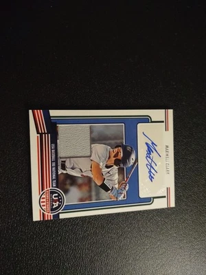 MAX CLARK 2023 USA STARS & STRIPES AUTO RELIC DETROIT TIGERS - Image 1 of 2