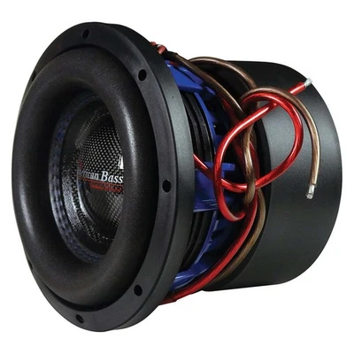 AMERICAN BASS HD 8” 400W/800W (RMS/MAX) ULTRA HEAVY-DUTY DUAL 4-OHM SUBWOOFER D4 - Image 1 of 4