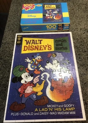 De colección Puzzle Famoso Disney Cómic Fundas Jaymar 100 piezas - 18x13 - Completo Foto 1 de 4