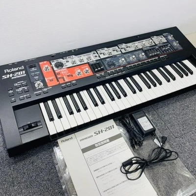 Roland SH-201 Analog Modeling Synthesizer Keyboard w/ 100-240V PSU from Japan - Image 1 of 4