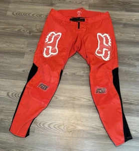 Fox Racing 360 Motocross Dirt Bike Off Road Pant Red Mens Size 38 NWOT - Picture 1 of 11