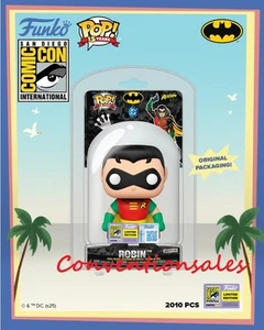 SDCC 2025 "SHOW ONLY" FUNKO POP! ROBIN EMBALAJE ORIGINAL LE 2010 preventa - Imagen 1 de 1