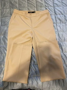 Ralph Lauren Black Label Vestito Pantaloni Marrone Taglia 4 RN 41381 33” Cuciture Interne Poly/Visc - Foto 1 di 8