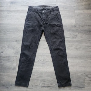 Levi's XX Chinohose Damen W30 L30 Slim Tapered Schwarz Top Zustand - Bild 1 von 8