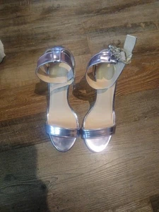 charlotte russe Lavender High Heel Shoes Sz. 8 NEW - Picture 1 of 10