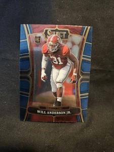 2023 Panini Select Draft Picks Will Anderson Jr. Blue Prizm RC #13 Alabama - Picture 1 of 2