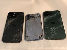 (Lot of 3) iPhone 13Pro/Pro Max (A2483/2484) Cracked Housings (OEM) AS IS