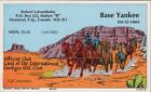 CB radio QSL postcard cowboy comic Robert Laframboise 1970s Montreal Quebec