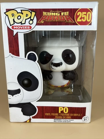 Funko POP! Movies Dreamworks Kung Fu Panda Po #250 Vinyl Figure Cover