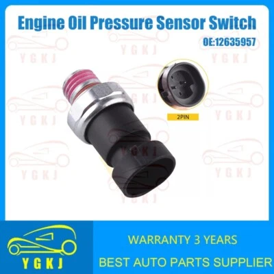 1Pcs Engine Oil Pressure Sensor Switch 12635957 For CHEVROLET BUICK CADILLAC GMC - Imagem 1 de 4