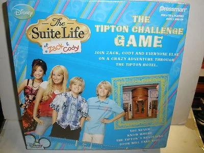 New Sealed Pressman Disney The Suite Life of Zack & Cody Tipton Challenge Game - Image 1 of 2