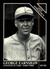 1994 Conlon TSN Philadelphia Athletics Baseball Card #1137 George Earnshaw