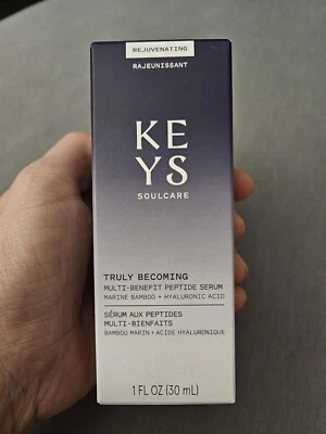 Keys Soulcare Truly Becoming Suero Péptido Multi-Beneficio 1 FL Oz Tamaño Completo Nuevo en Caja Foto 1 de 4