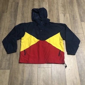 Field & Stream mens jacket XL multi-color color block vented zip up vintage - Picture 1 of 6