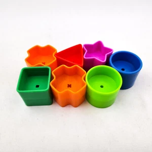 Fisher Price Shape Sorter First Blocks Shapes Lot of 6 Replacement a - Picture 1 of 6