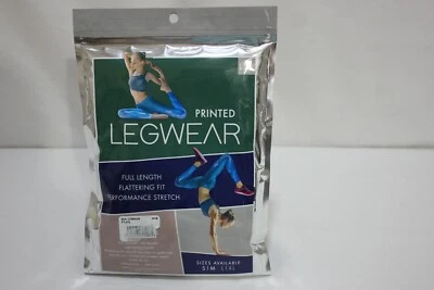 NUEVO CON ETIQUETAS Mujer Leggings Estampados Rendimiento Elastizados Prendas para las piernas Talla L/XL Multicolor Foto 1 de 4