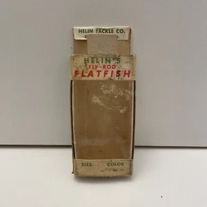Vintage HELIN’S PLATFISH BOX ONLY - Bild 1 von 4