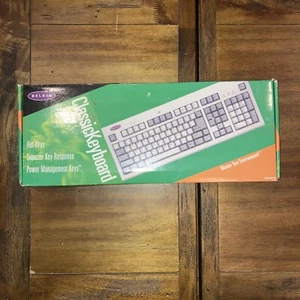 NEW Belkin PS2 Keyboard F8E206 KB-6868 - Picture 1 of 14