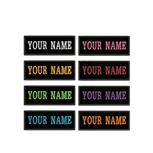 **LOVE OR IT'S GRATIS** ETIQUETA DE NOMBRE PERSONALIZADA bordada "Iron on", envío gratuito- - Imagen 1 de 14