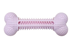 Dog Toothbrush Chew Toy Bone - Pet Dental Teeth Brushing Cleaner Stick Oral Care - Picture 1 of 3
