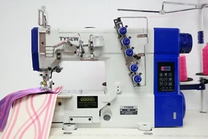 Tysew i5 Abdeckstichsaum Direktantrieb oben & unten industrielle Nähmaschine - Bild 1 von 7