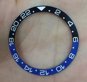 Reloj Automático Negro Azul Cerámica Bisel 24 GMT Plano 38mm Inserto Ajuste S SKX007 - Imagen 1 de 2