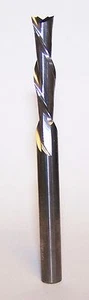1/4" (.2500") 2 FLUTE CARBIDE DOWN CUT ROUTER FOR WOOD - LONG LENGTH - 10721 - Picture 1 of 1