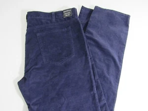 J. Jeans Crew uomo nuovo con etichetta 38 x 32 blu velluto a coste nuovo! - Foto 1 di 10