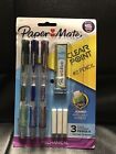 Paper Mate Clearpoint 3 ct - Multi-color #2 Mechanical Pencils BRAND NEW .5mm