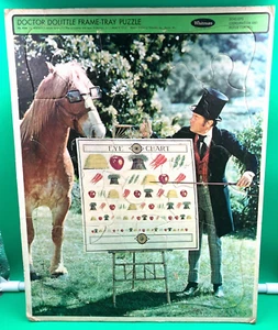 Rompecabezas Whitman Doctor Dolittle 1967 vintage marco bandeja no. 4568 - Imagen 1 de 3