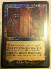 Foil Cabal Shrine - Odyssey - Magic: The Gathering