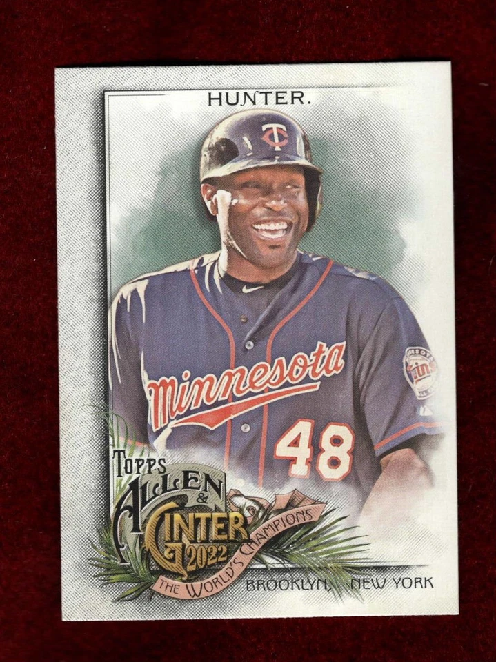 TORII HUNTER 2022 ALLEN & GINTER SHORT PRINT MINNESOTA TWINS - Image 1 of 1