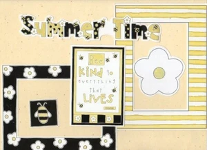 "SUMMERTIME" DIE CUT SET MY MIND'S EYE ~ SEASONS ~ SUMMER FUN * - Picture 1 of 1