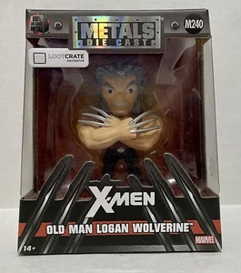 Metals Die Cast Old Man Logan Wolverine X-men NUEVO exclusivo de Lootcrate nuevo en caja - Imagen 1 de 6