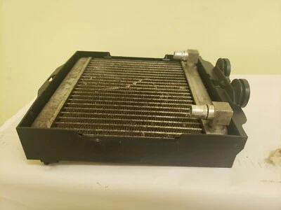 BMW 750I LI N63 F01 F02 2009-12 OEM par de radiadores enfriadores de aceite del motor ~ ¡En muy buena condición! Foto 1 de 4