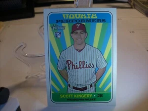 Topps Heritage Rookie Performers 2018 #RP-SK - Scott Kingery 18-018 - Imagen 1 de 2